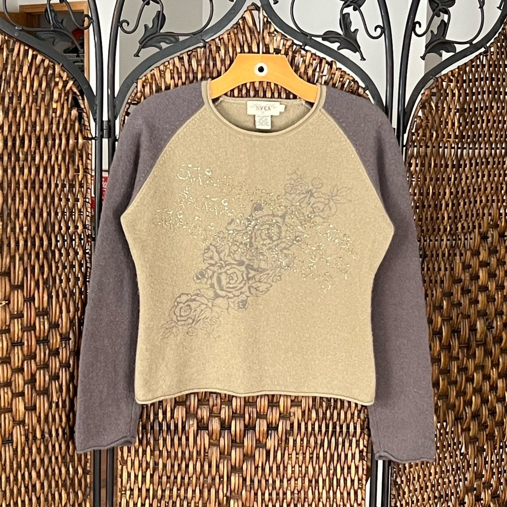 NVLA Cashmere Raglan Sweater Women’s Large